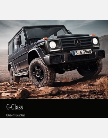 mercedes benz g-class 2016 2017 2018 owners manual